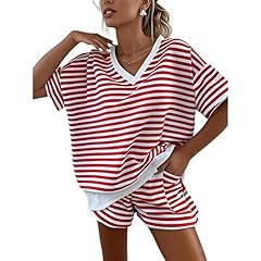 Short-sleeve Red Sets