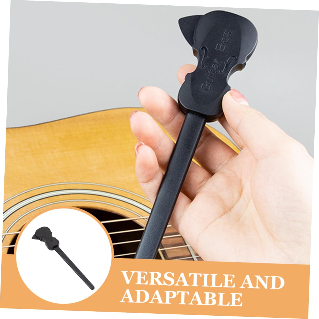 TOYANDONA 3pezzi Guitar Bow Per Chitarra Acustica Strumento Musicale Versatile Facile Da Usare Per Folk e Classico Realizzato Materiale Leggero e Resistente Per Musicisti Di Tutti