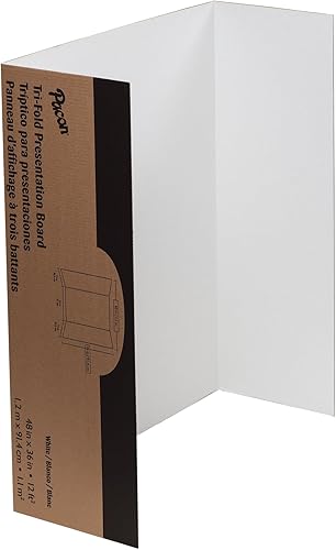 Tablero de presentación Spotlight y cabecera, 48 x 36, Número de cajas blancas: 4