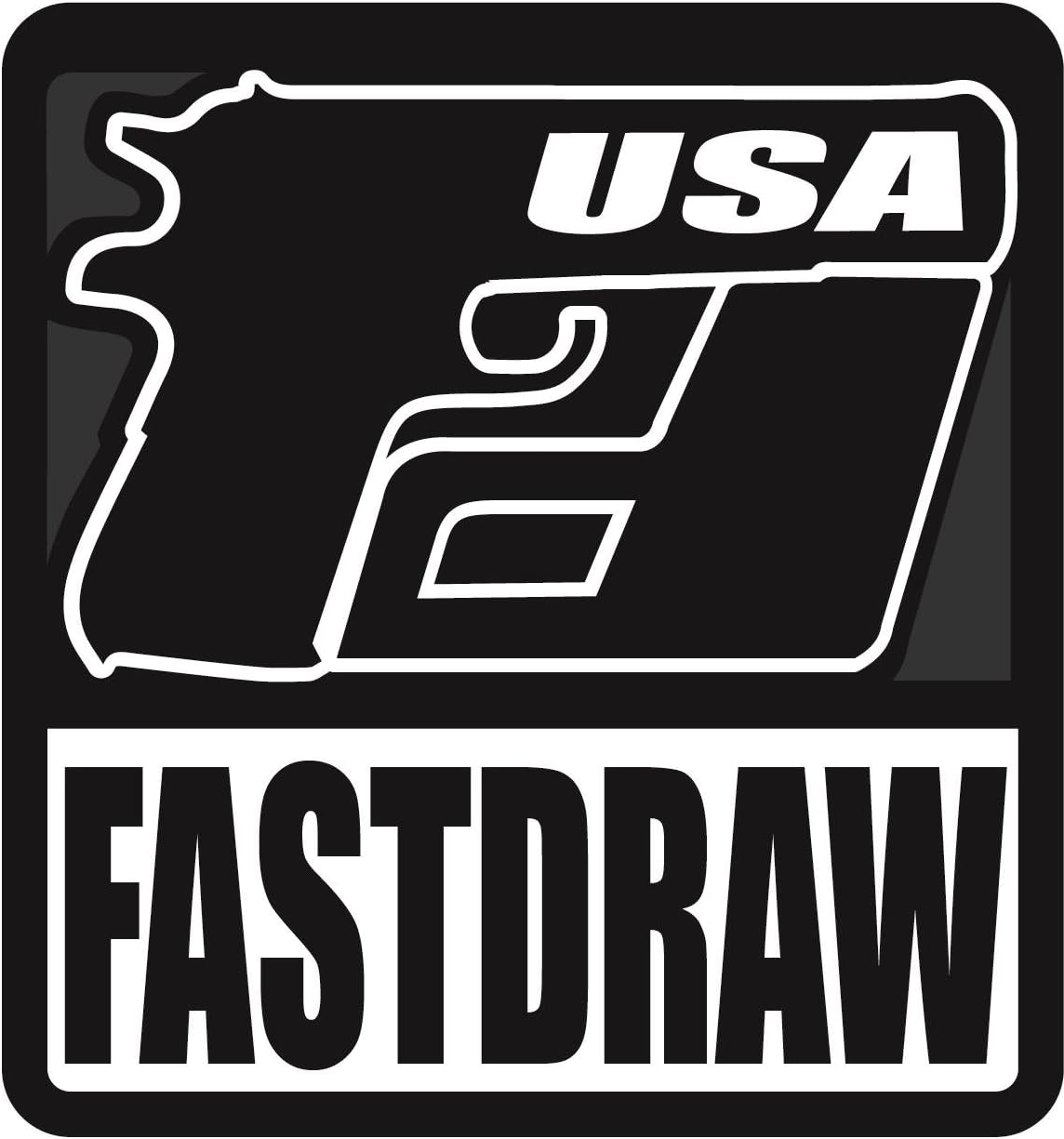 Fast Draw USA - Compatible with Smith & Wesson M&P Compact 9mm/.40 IWB Kydex Holster Inside Waistband Concealed Carry Holster Made in USA