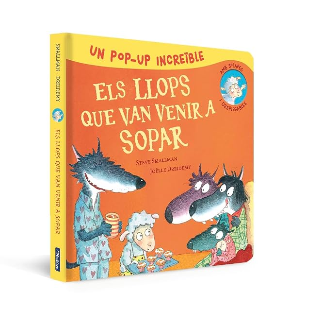 Portada de Pop-Up d'Els llops que van venir a sopar