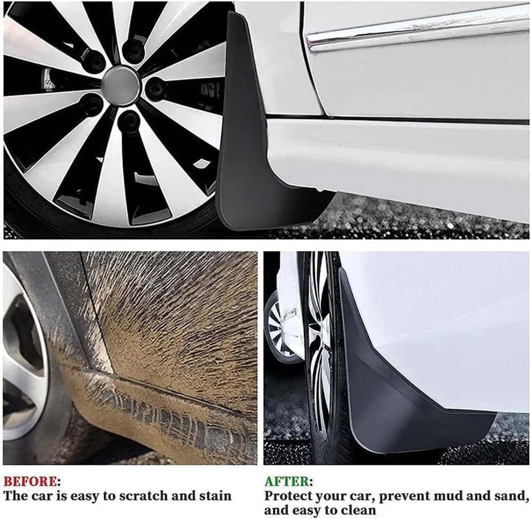 Auto Bavettes pour Mercedes-Benz Vito W447 2016-2024, 4 Pièces Voiture personnalisés Garde Boue Anti-éclaboussures Protection Accessoires