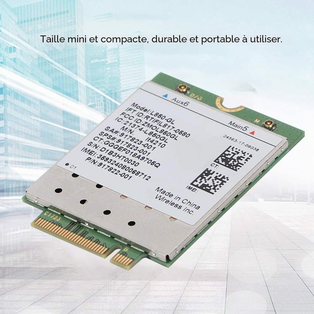 Tbest L850-Gl, Ordinateurs Portables Et Accessoires,Ordinateurs Portables Et Accessoires,Accessoires Et Périphériques Informatiques,Module L850-Gl 4G sans Fil LTE Fdd Wcdma Carte Réseau WiFi