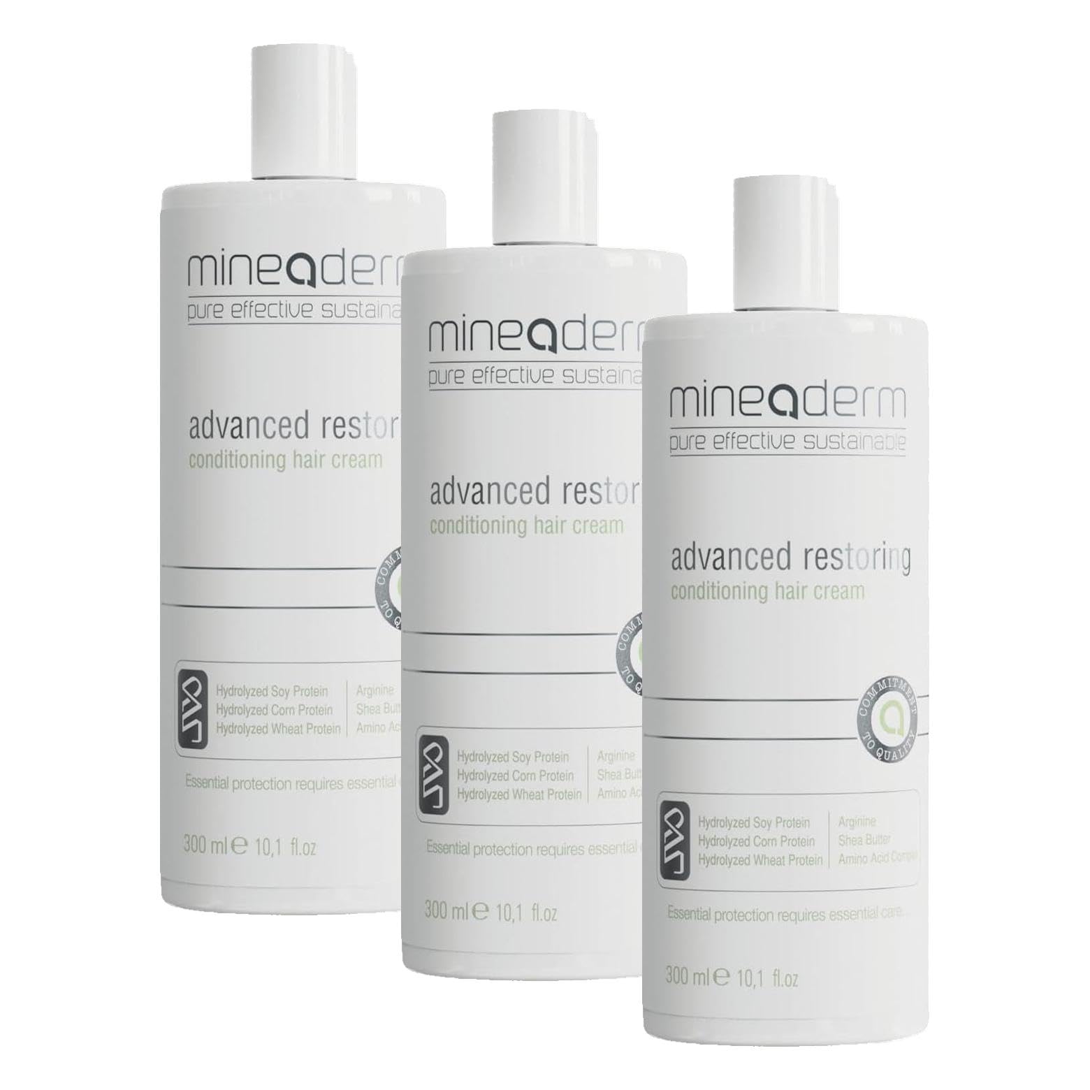 Mineaderm Advanced Restoring Conditioning Hair Saç Kremi 300 ml (3 paketi)
