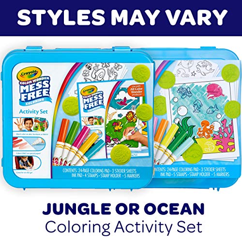 Crayola Color Wonder Mess Free Coloring Activity Set (30+ Pcs) - image 3