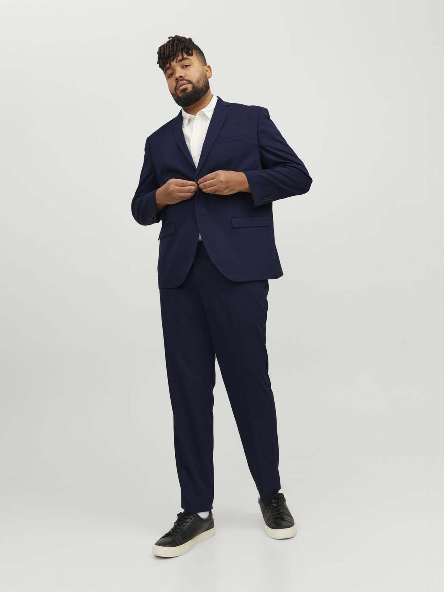 JACK & JONES Kombinezon męski Jprfranco Ps, Średniowieczny niebieski, 64 Plus