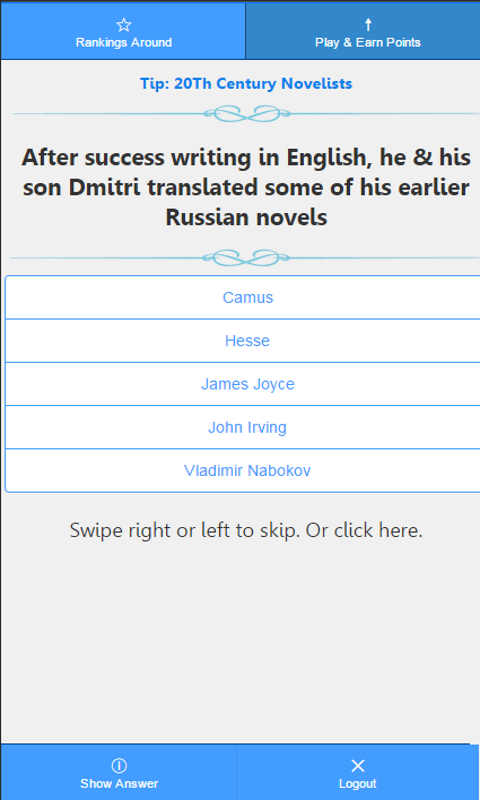 Infinite Trivia Game - App on Amazon Appstore