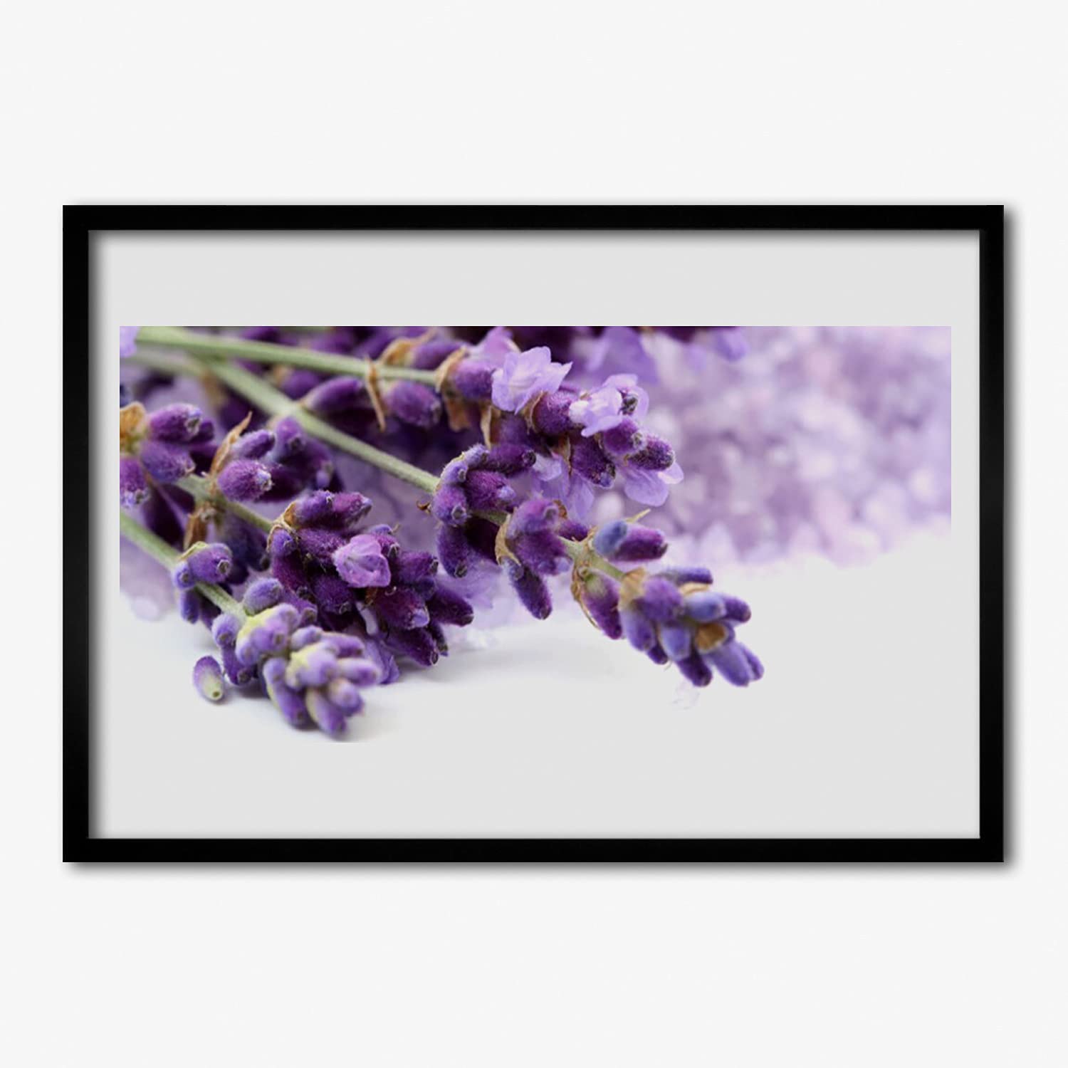 Affiche encadrée 70x50 cm pour habiller un mur vide salon et chambre image fleurs nature - 5