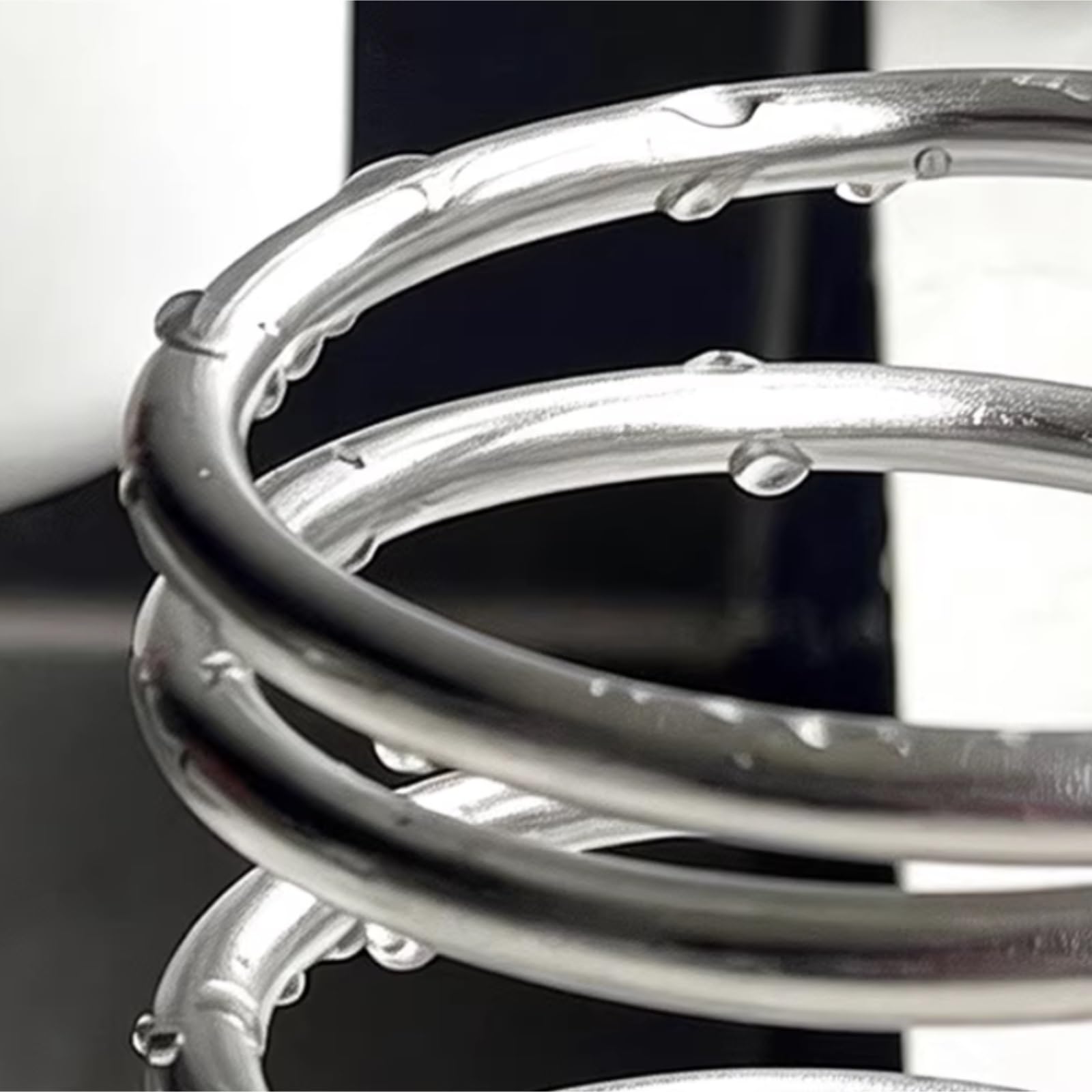Portaspazzolini Da Bagno Porta Spazzolino In Acciaio Inox A Forma Di Molla, Dentifricio E Rasoio Organizzatore Adulti