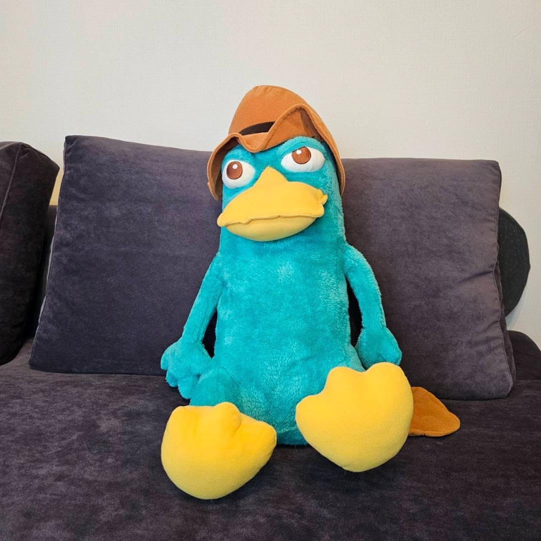 カモノハシペリー　ぬいぐるみ フィニアスとファーブ カモノハシペリー人形 ぬいぐるみ 94cm