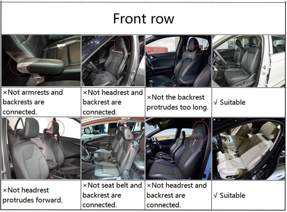 Pokrowce na siedzenia samochodowe pasują do Ford Kuga Kuga St Kuga 2 Kuga Facelift Kuga Mk2 Kuga Mk3, skórzane, wodoodporne i oddychające, 5-osobowe, części samochodowe