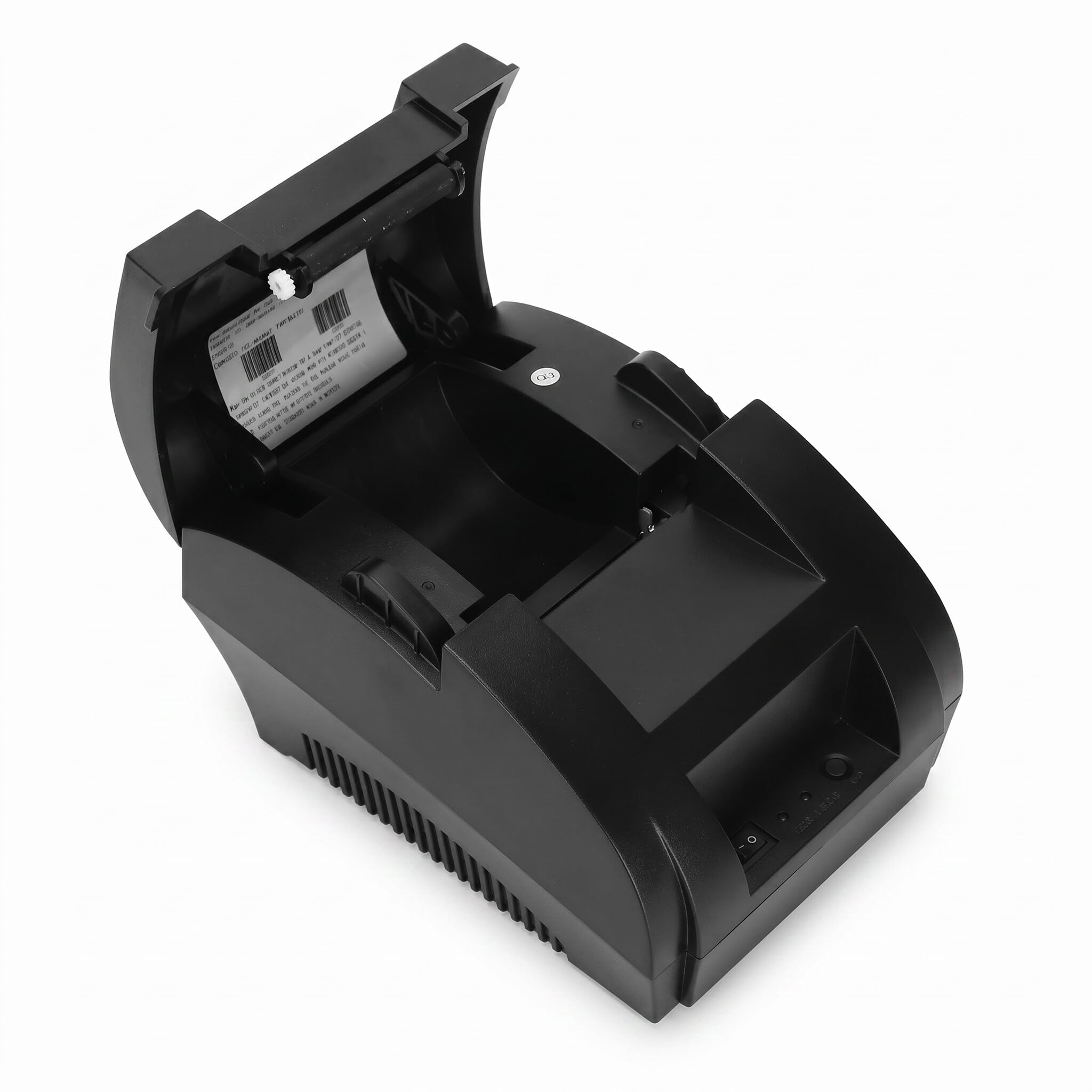 Bewinner Stampante Termica per Etichette 5890K 90 Mm/s, Stampante Termica Mobile da 58 Mm, Stampante per Ricevute Mini POS Portatile, Stampante per Fatture Personali Compatibile con, OS,