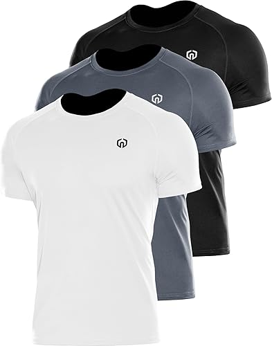 Miniatura 7 de NELEUS Camisa deportiva Dry Fit para hombre