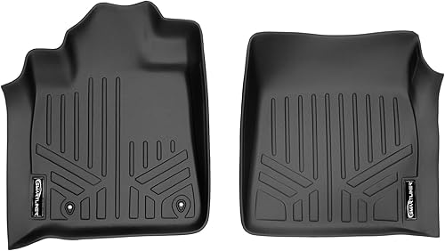 Miniatura 21 de MAXLINER - Juego de alfombrillas de piso de ajuste personalizado de 2 filas para Toyota Tundra 2012-2013 2-Negro -,Negro -,3-Negro