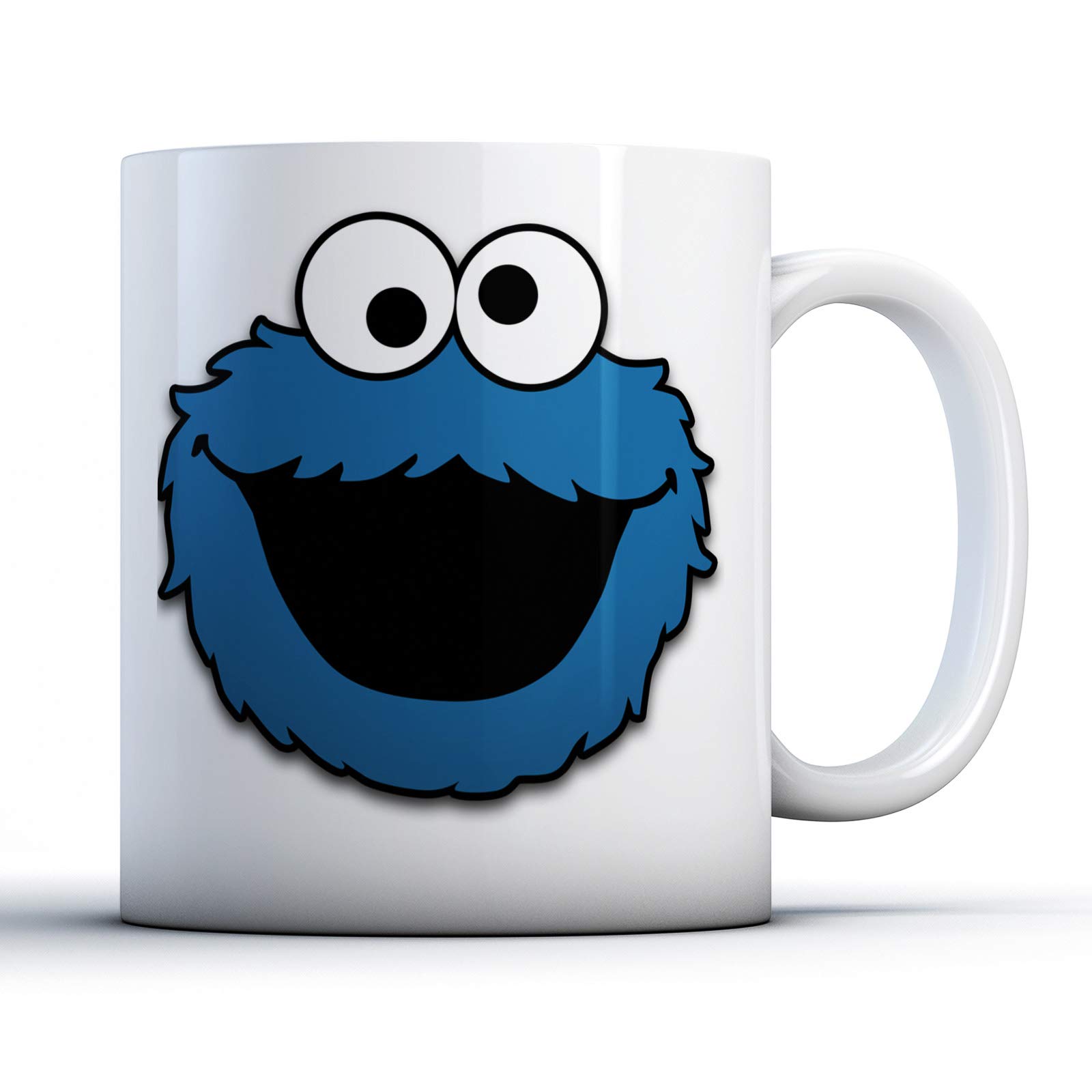 DESIGN Decorative Writing Got Cookie Om Nom Nom Cookie Monster Printed Ceramic Mug 11 OZ