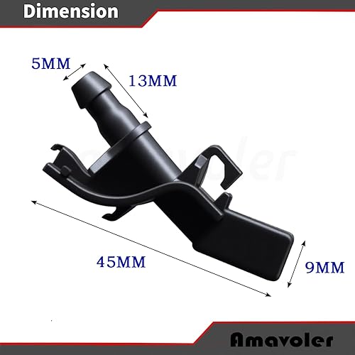 Miniatura 2 de Kit de boquillas de limpiaparabrisas de repuesto para Lexus, Scion, Toyota, Corolla, Camry, GX460, LS460, IS250, RX350, RX450h, GX460...OEM #