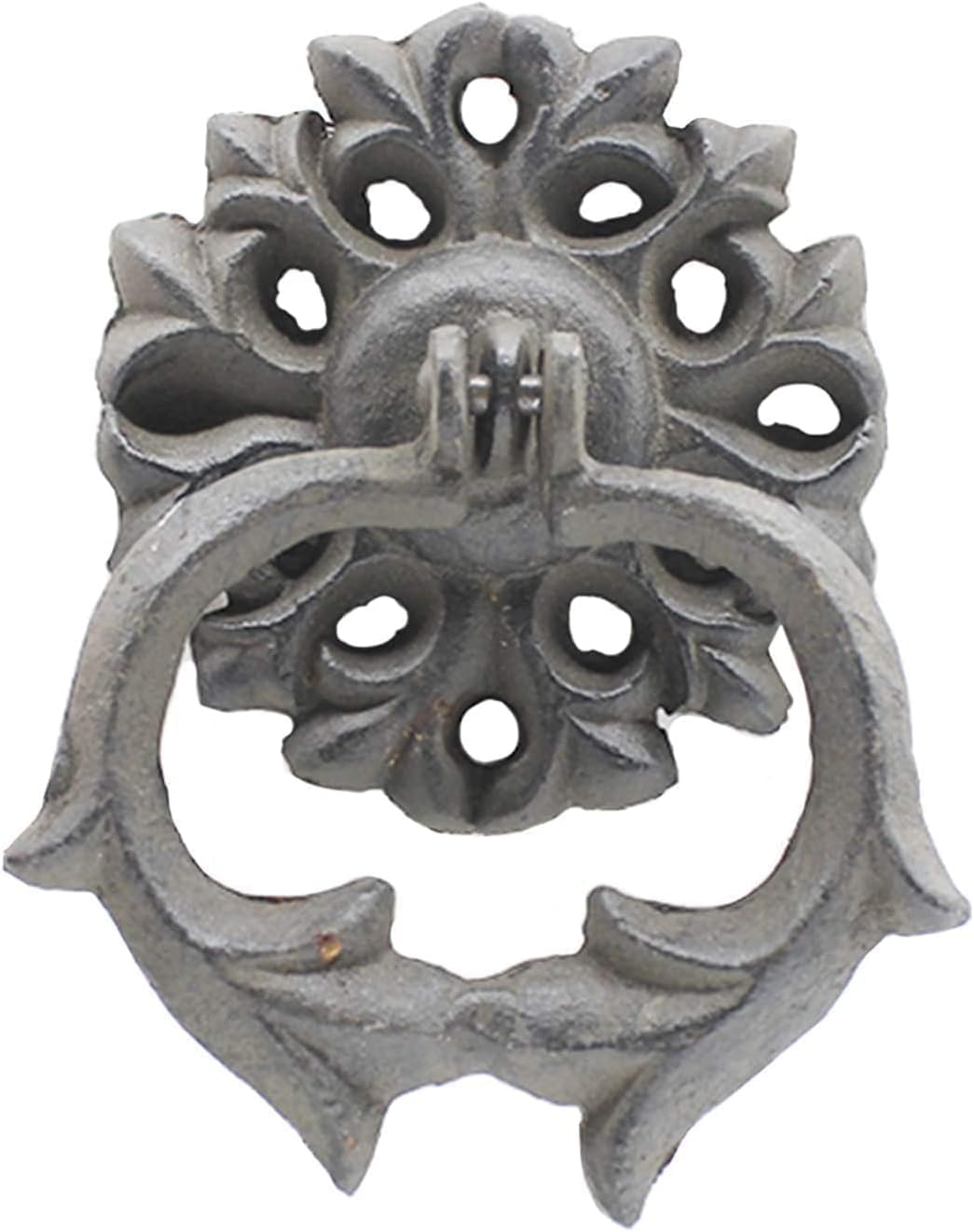 Handle gate Knocker Ring,Door Knocker Cast Iron Door Knocker, Front Door Knocker, Door Knocker for Front Door Decor Outdoor Vintage Gate Knockers