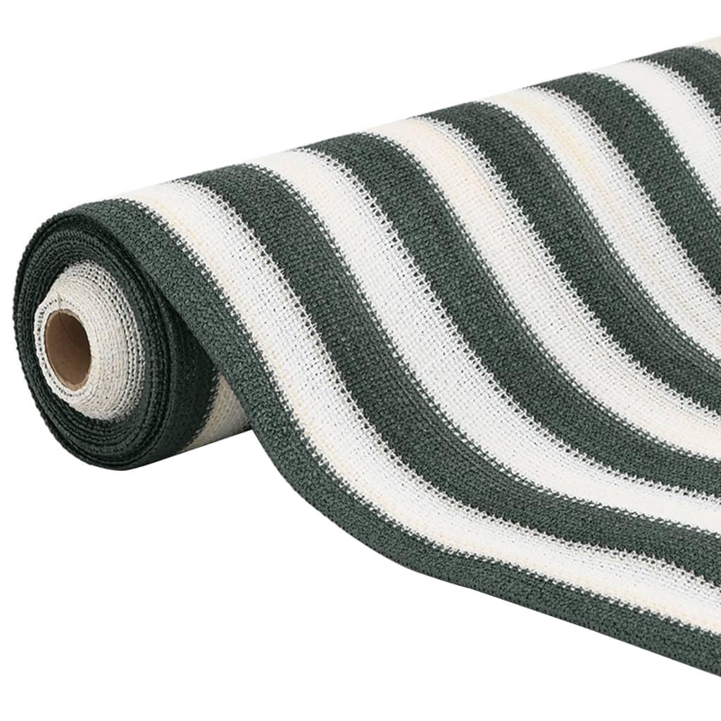 ShGaxin Red de privacidad HDPE Verde y Blanco 1,5x25 m 150 g/m Mallas Ocultacion, Mallas De Sombreo Jardin, Tela para Vallas - 4003732