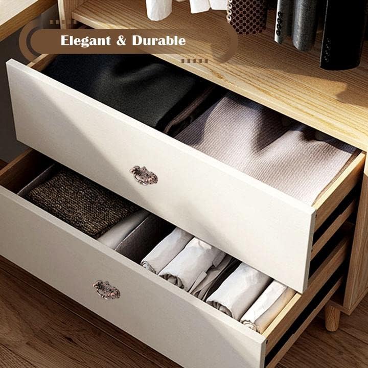 Miniatura 6 de Probrico Tiradores de cajón de un solo agujero para puertas de gabinetes de cocina, tiradores de estilo europeo para cajones y armarios, tiradores