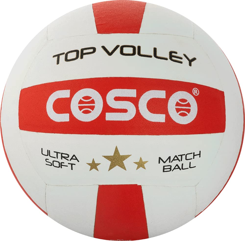 Cosco Pu 15033 Top Volley, White/Red, Size 4 (Official Match Ball of The Prime Volleyball League) (B09SZKYMSS) Amazon Price History, Amazon Price Tracker