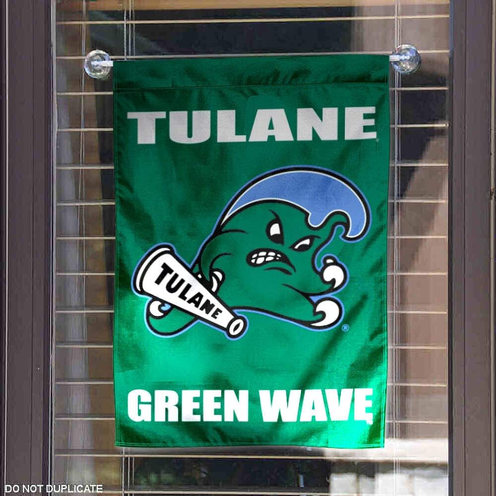 Tulane Green Wave Garden Banner Flag