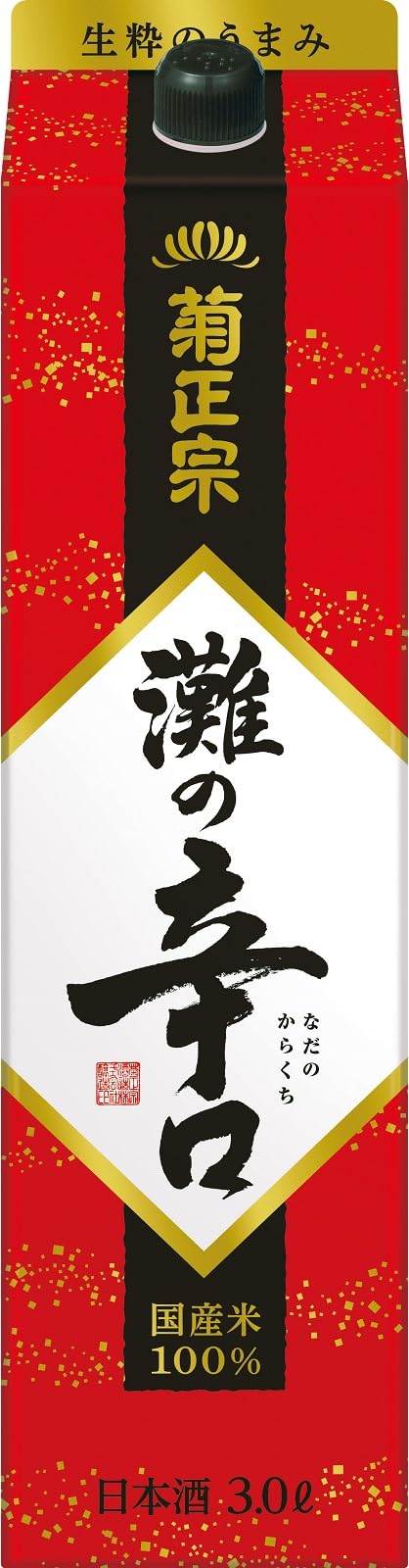 Amazon.co.jp: 菊正宗 辛口パック [ 日本酒 兵庫県 3000ml ] : 食品