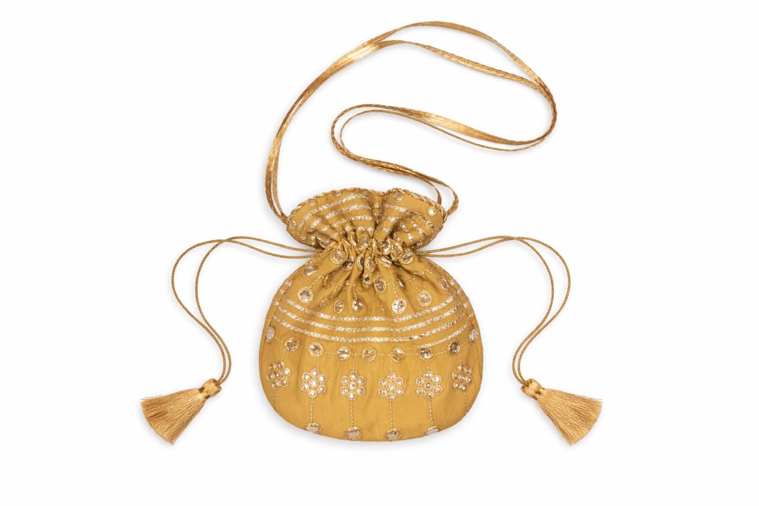 lxxvi Potli Handbag with Gota embroidery-picture-27