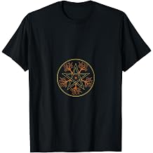 Pentagram Tree Symbol T-Shirt