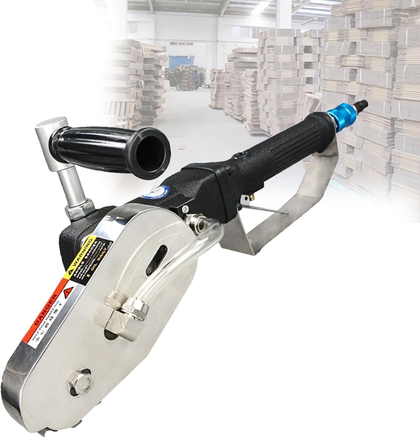 Outil pneumatique industriel de dénudage pour séparer le carton ondulé