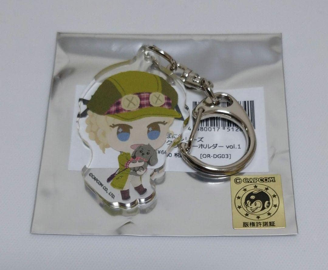 逆転裁判 最新 ふわぽにシリーズ トレーディングアクリルキーホルダー