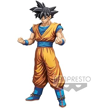 Amazon Com Banpresto Dragon Ball Z Grandista Son Goku 2 Manga Dimensions Multicolor Toys Games