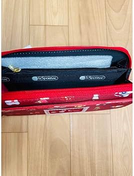 Amazon.co.jp: ピンクハウス&レスポートサック コラボ 長財布 タテ：約