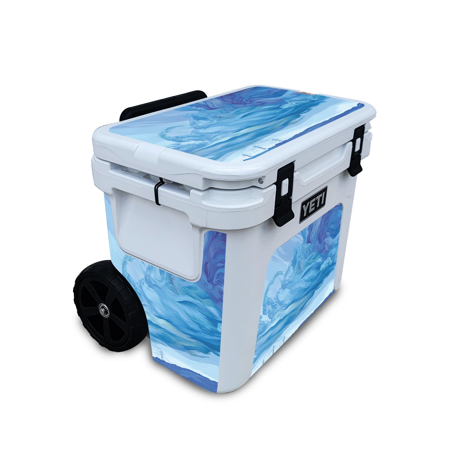 Skin Compatible with Yeti Roadie 32 Wheeled Cooler - Cell Phone Towers - Premium 3M Vinyl Protective Wrap Decal Cover - Easy to Apply | Crafted in The USA by MightySkins