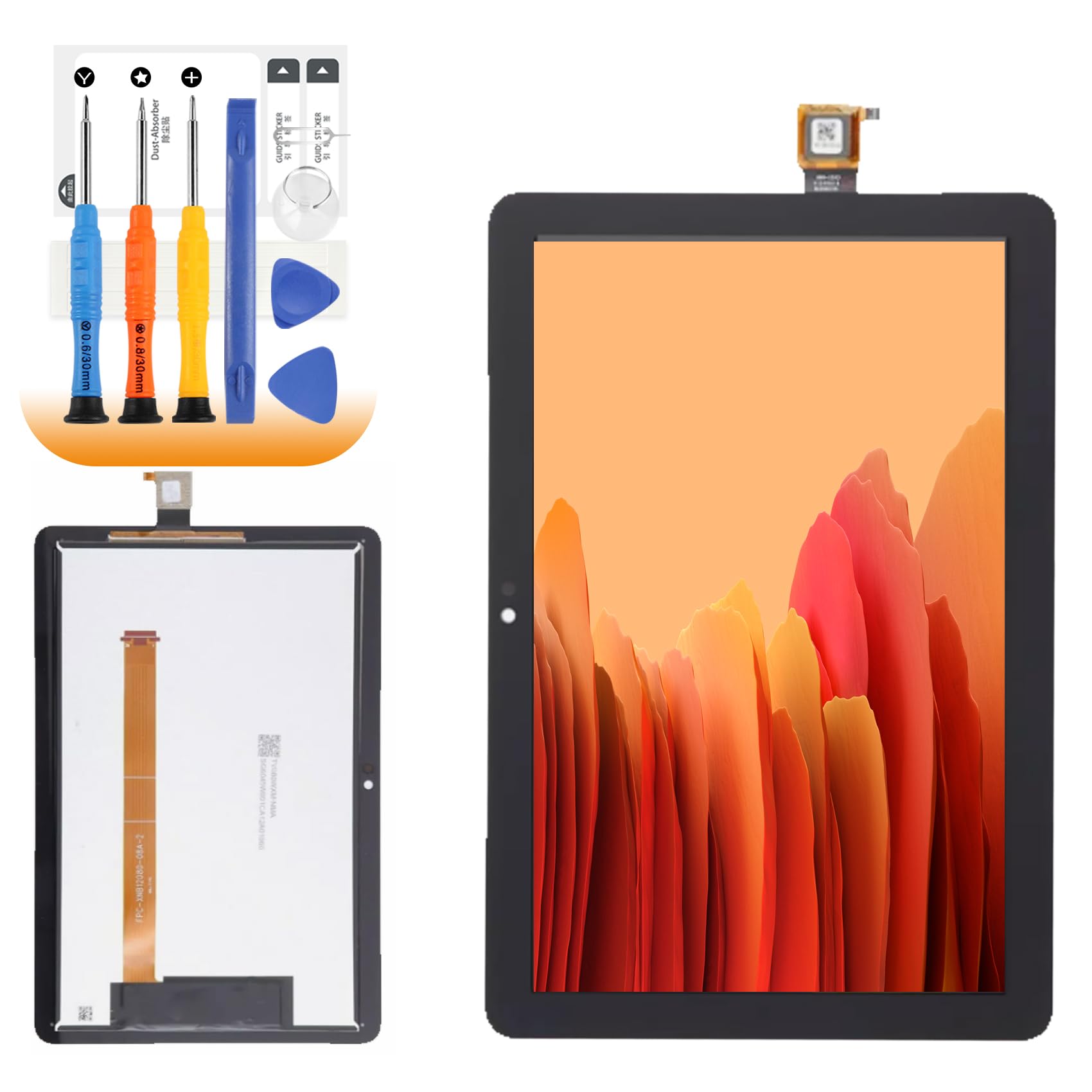for Amazon Kindle Fire HD7/ HD 7 12th Gen 2022 LCD Display Touch Screen Digitizer Replacement Assembly Repair Parts
