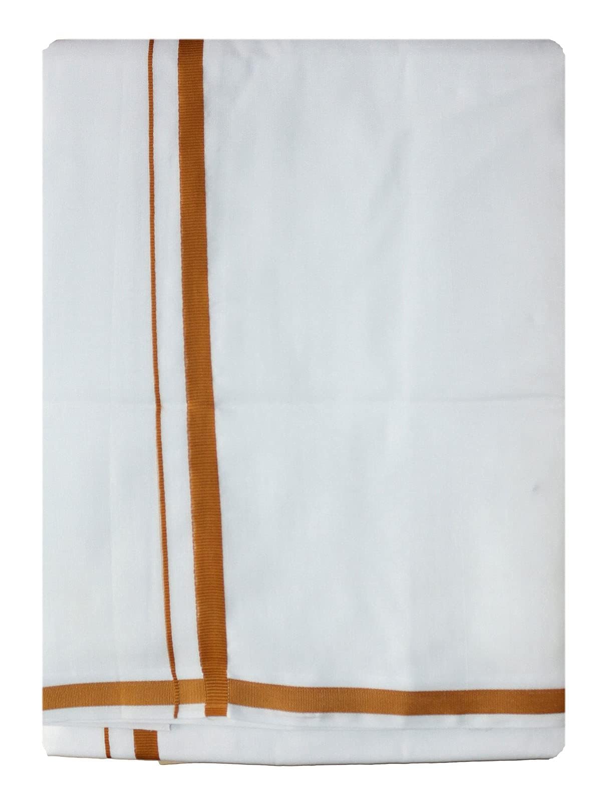 Prakasam Cotton Prakasamcotton Mens (Galaxy Hb) Double (1.28X4.00 Mtrs) Dhoti Pack Of 2 Dhoties With 2 Colours (Multi Colour-5)