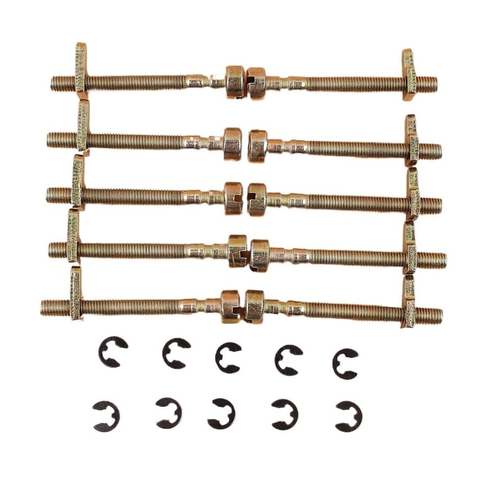Lote de 10 Tornillos Ajuste del Tensor Cadena for Motosierra 335, 338, 435, 436, 438, 440, 441, 442 y 444