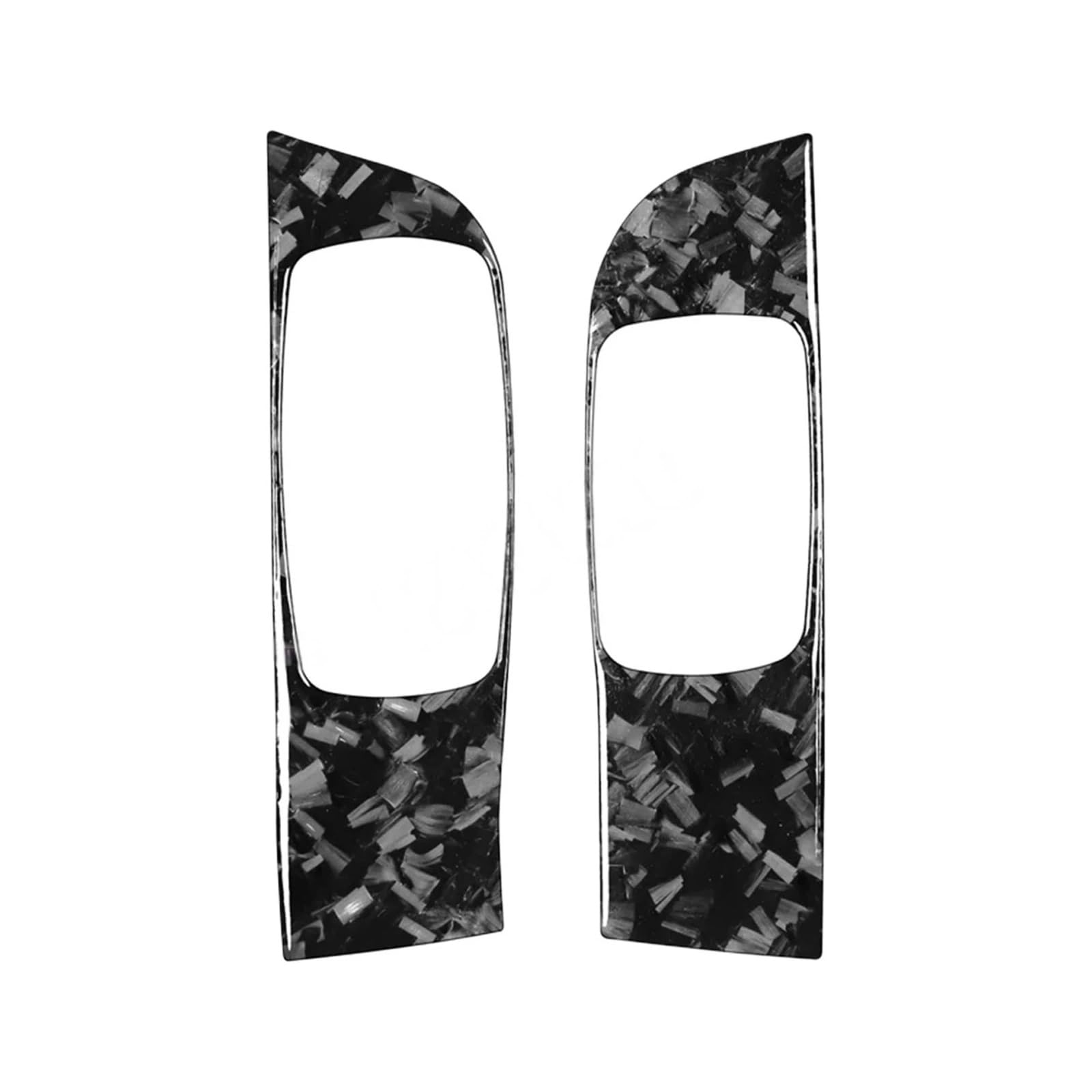 Vnhlotvjl Type5 Car Navigations Radio Cd Shift Lift Panel Trim Cover Sticker Compatible For Dodge Challenger 2015-2020 Forged Carbon Fiber Car Interior Acce(Type5)