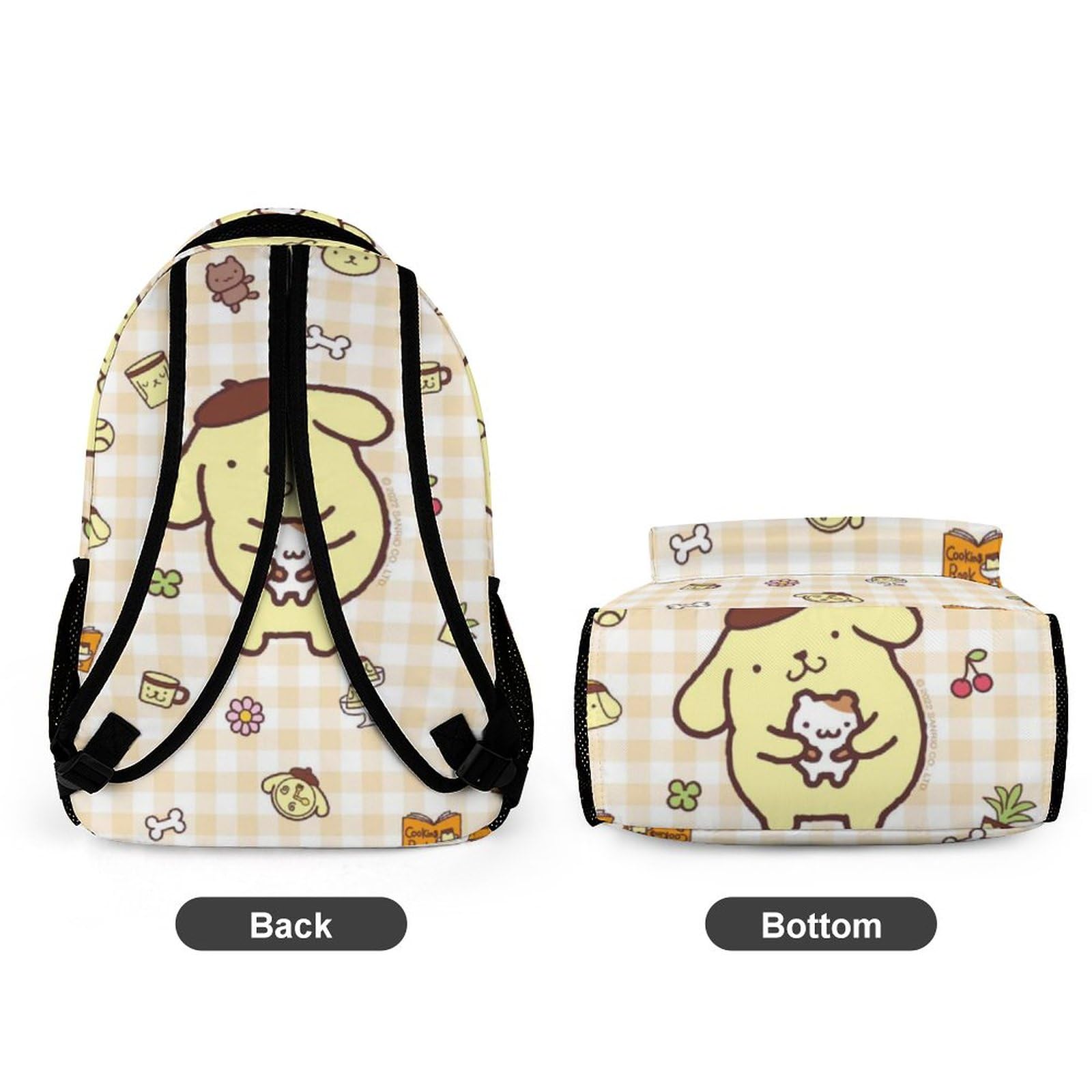Amazon.co.jp: ポムポムプリン リュックサック おしゃれ 大容量 多機能