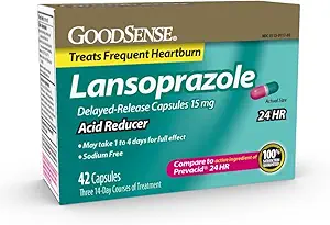 Acid Reducer Lansoprazole Capsules Only $14.15