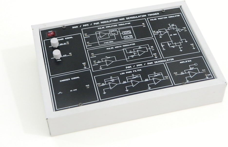 PAM/PPM/PWM Modulation and Demodulation Trainer