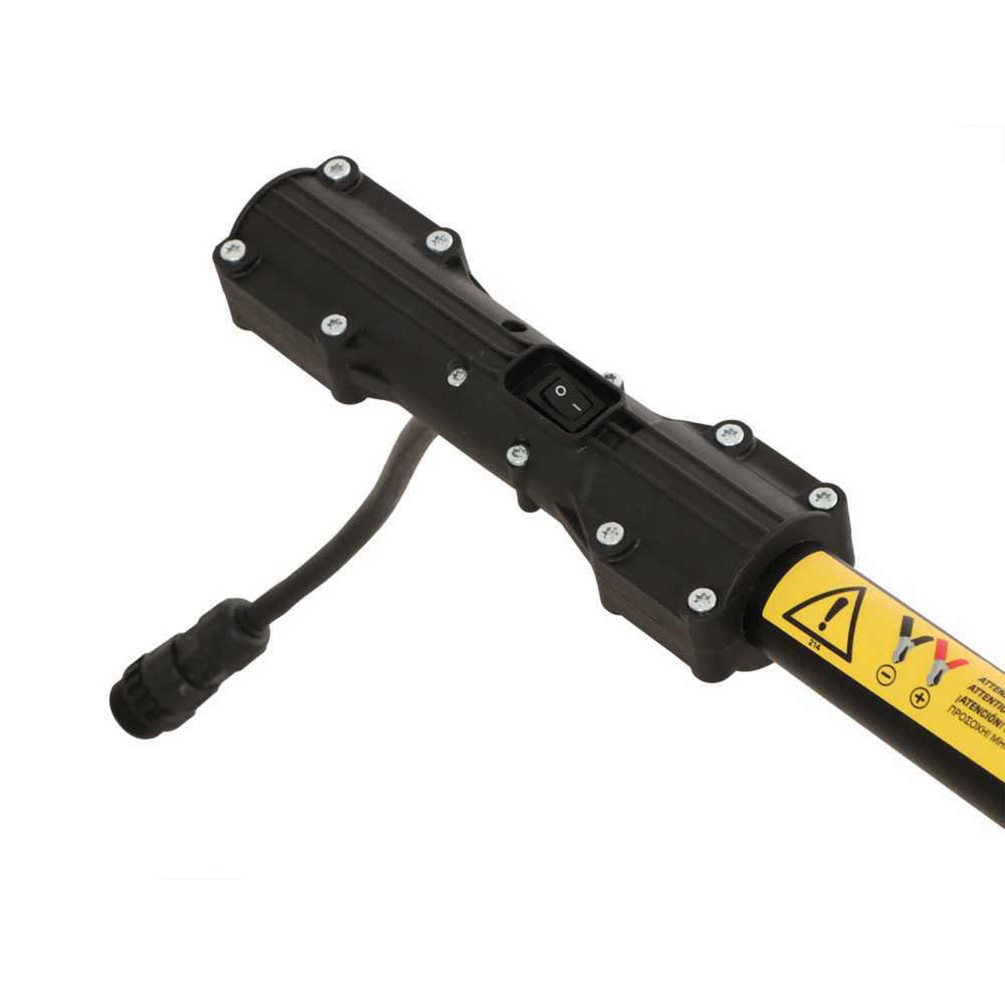 BOUDECH Etna Tremor 330 – Vareador eléctrico a batería 12 V agitador para aceitunas 370 W 1110 BPM con barra telescópica 330 cm