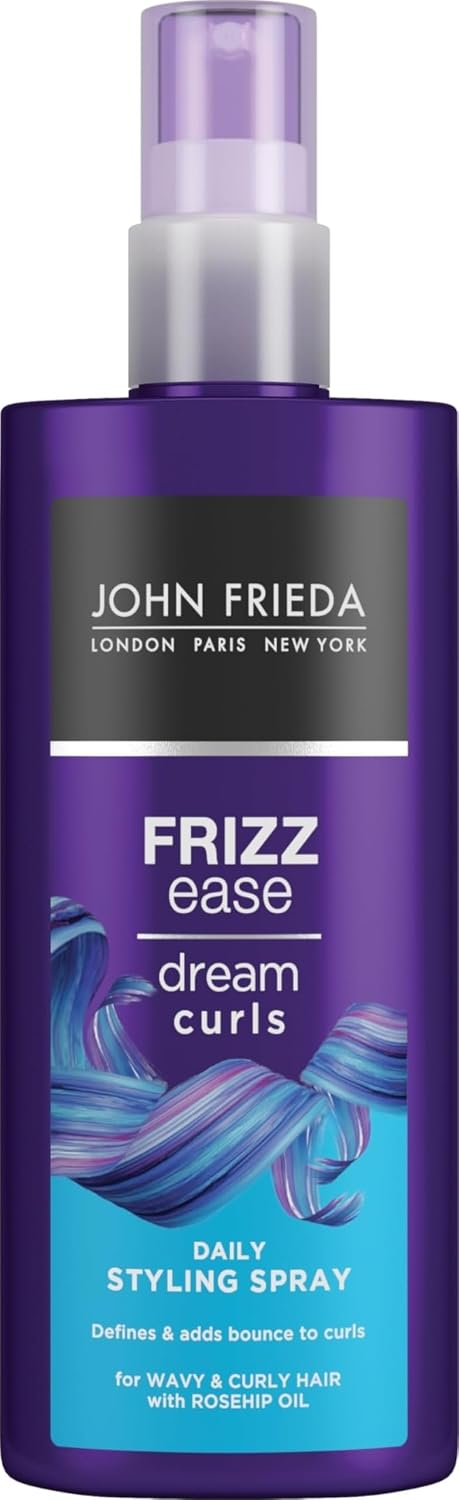 John Frieda Frizz Ease Dream Curls Daily Styling Spray for Curly Hair, 200 ml
