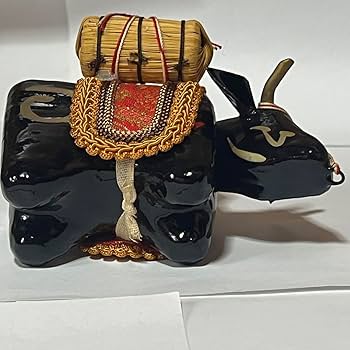 Amazon.co.jp: 赤べこ 黒べこ 縁起物 福島 岩手県 レトロ インテリア