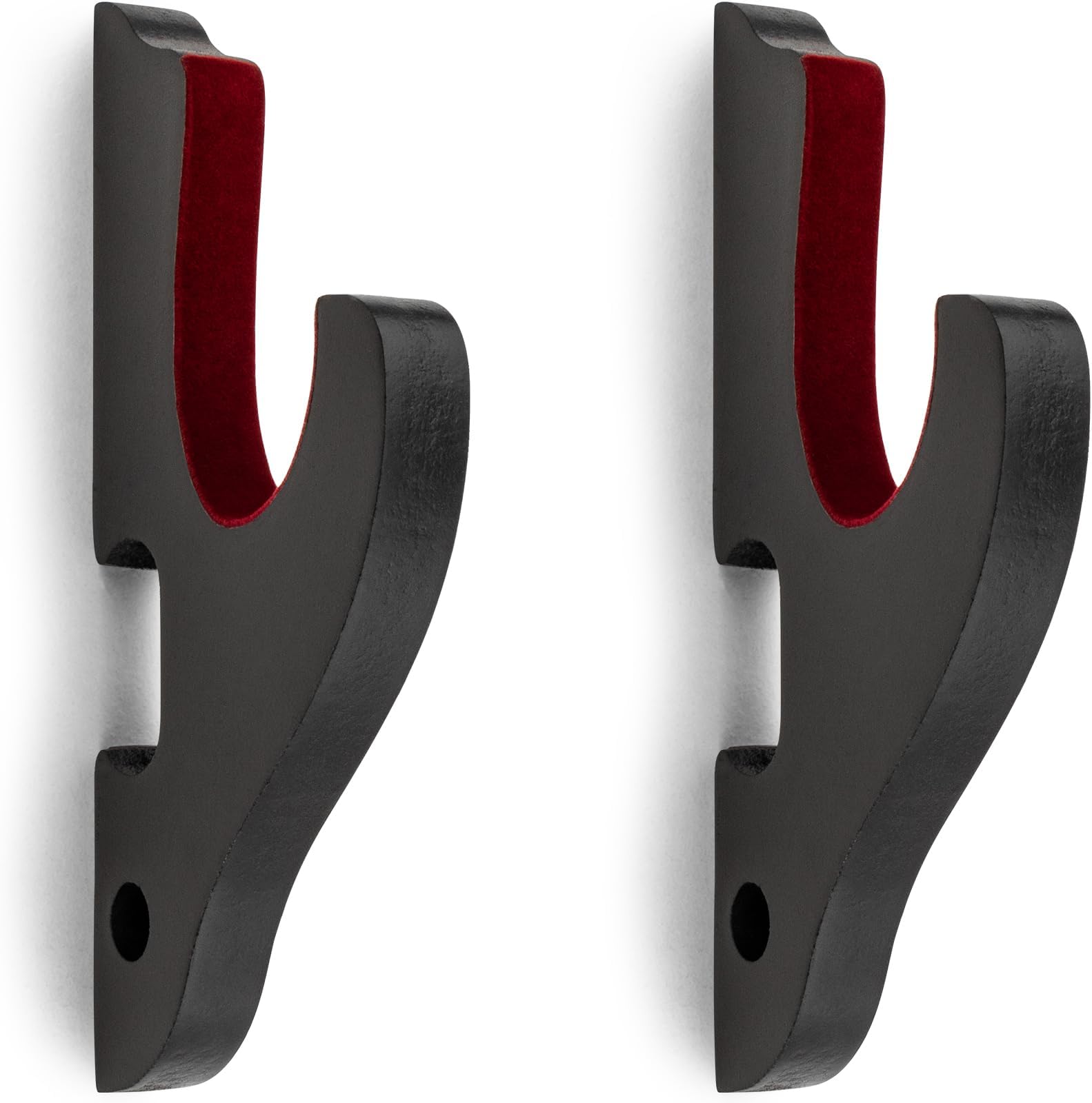 Sword Wall Mount 1-Tier Padded Hook Katana Holder Adjustable Display Hanger for Samurai Sword Tanto Rapier Light Saber Cosplay Blade Tanjirou Demon Slayer Weapon Rack