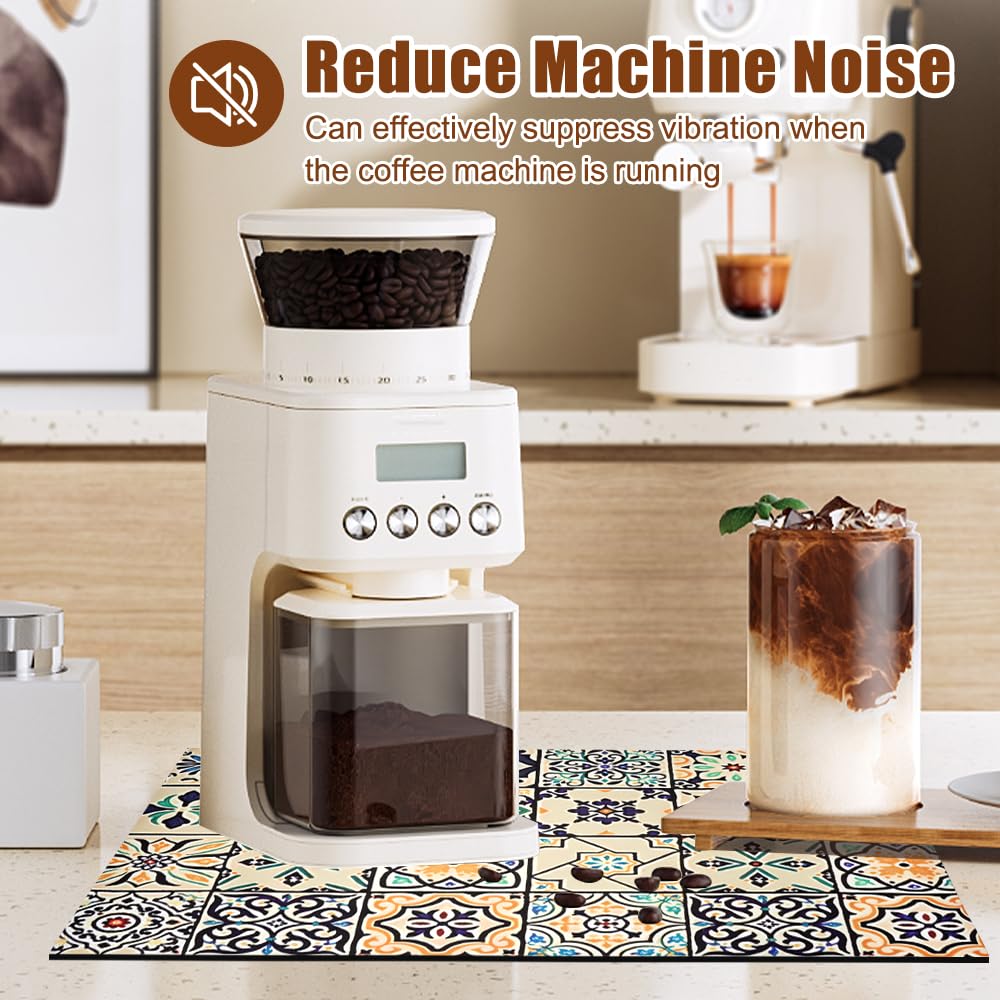 Tappetino Assorbente Per Macchina Del Caffè WhizNook In Diatomite, 40x60cm – Anti Macchia, Antiscivolo E Tagliabile, Perfetto Per Cucina E Lavello