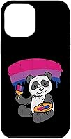 Vista 6 de iPhone 14 Pro Panda Painting Animal LGBTQ Bisexual Flag Gay Pride Ally Bi Case