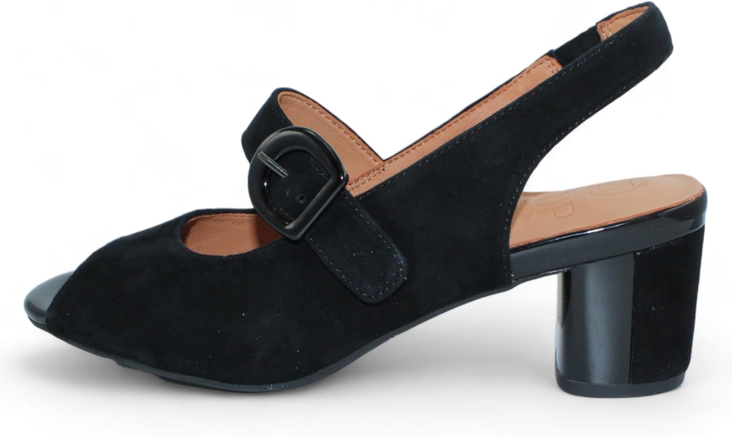 L'Amour des Pieds LAM Women's Merryn Black Kidsuede