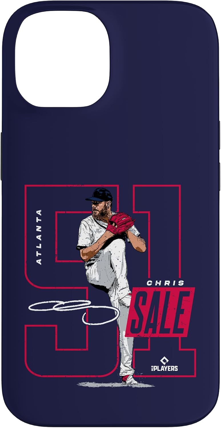 Chris Sale | Atlanta MLB Baseball Players | MLBCSA202M Case for iPhone 13 Pro