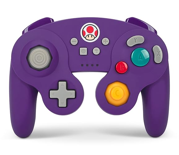PowerA GameCube Style Wireless Controller for Nintendo Switch - Toad - Toad