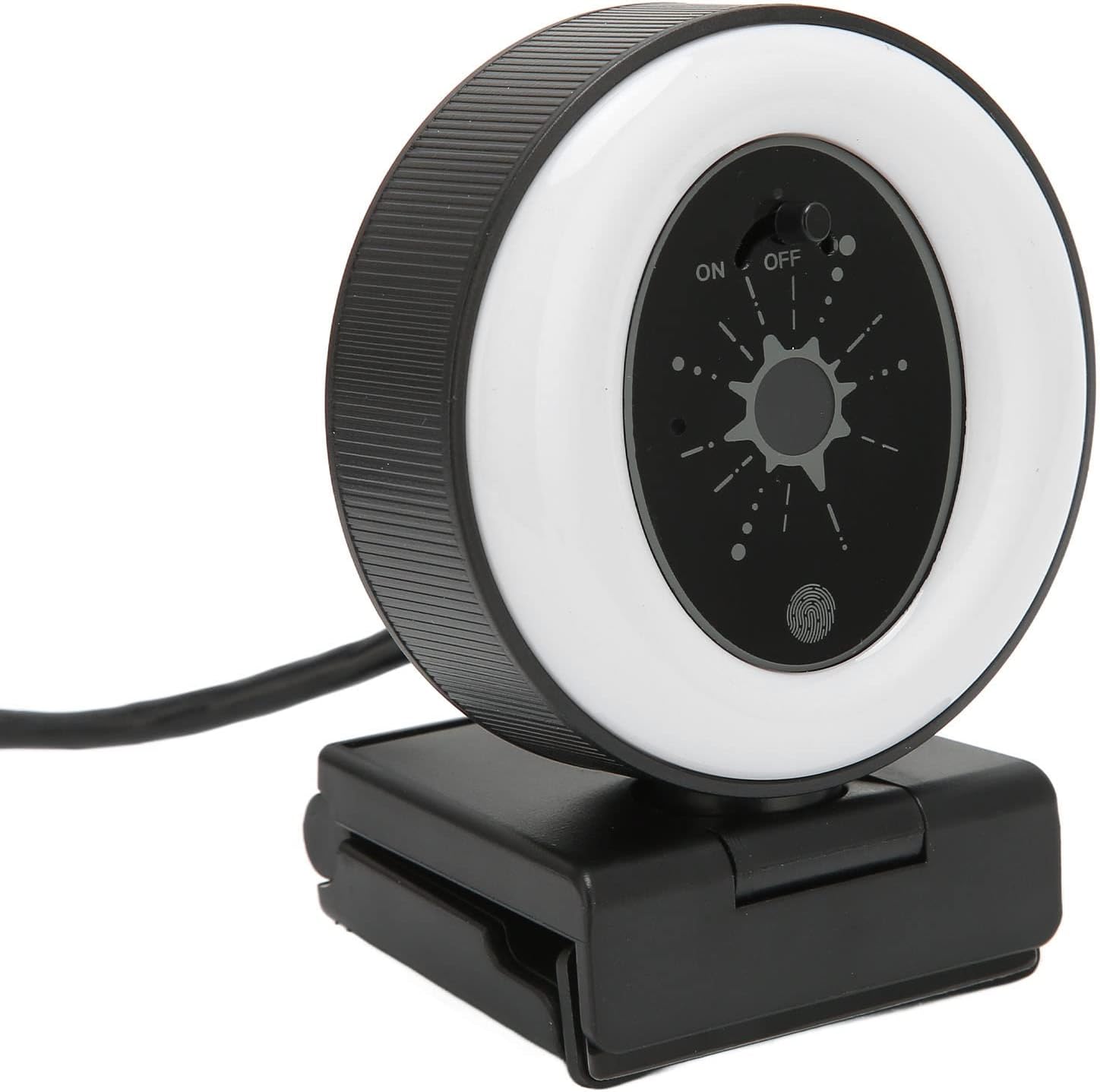 Sanpyl USB  Camera, Full HD 12K Computer Camera 2 Light